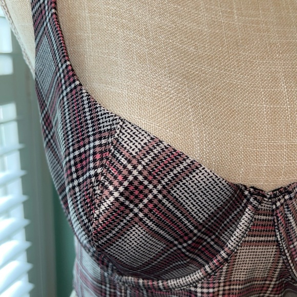 Victoria's Secret Plaid Bra/- Black and Red 34D - Picture 2 of 5